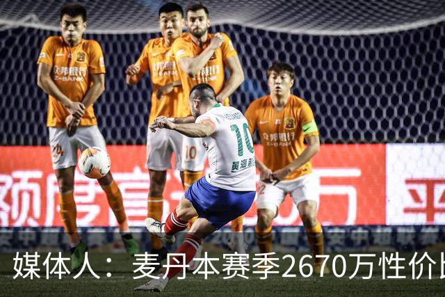 媒体人：麦丹本赛季2670万性价比超高 他有球队需要的任何东西